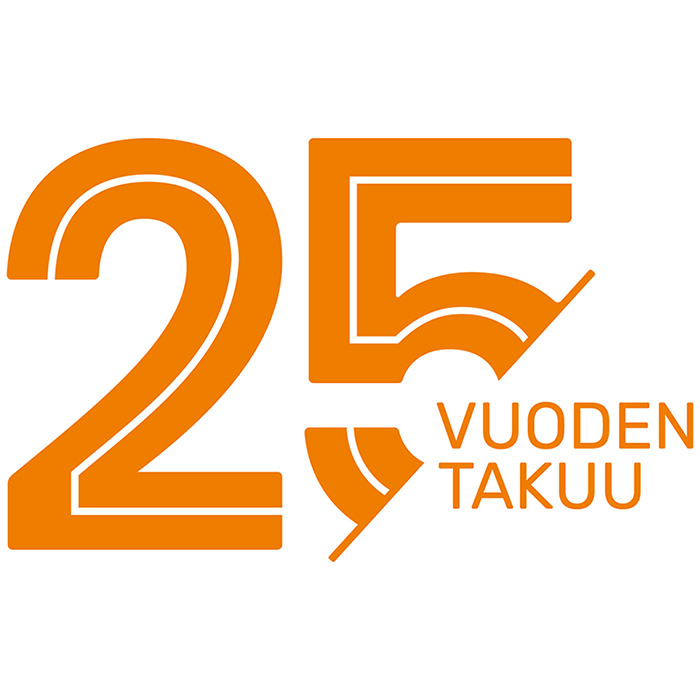 25 vuoden takuu 25 vuoden takuu